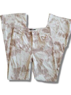 Forever 21 high-waisted, wide-leg tie-dye pants